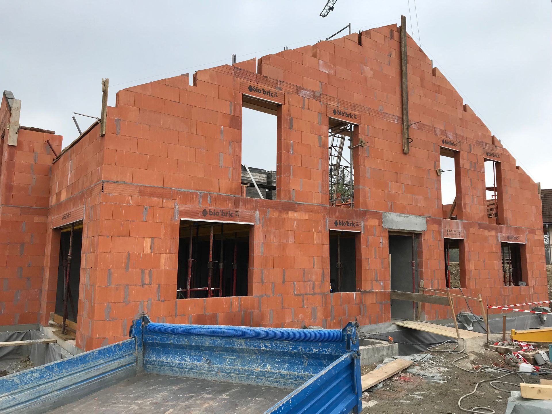 Chantier de maçonnerie générale réalisé par VBJ Maçonnerie